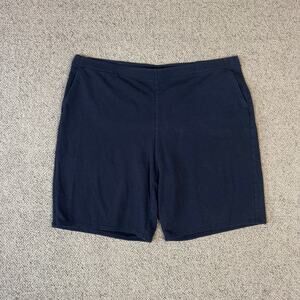Pure Jill Pima Cotton Pull On Sweat Shorts US Women's XL